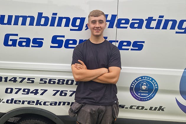 Aiden Completes His 4 Year Apprenticeship