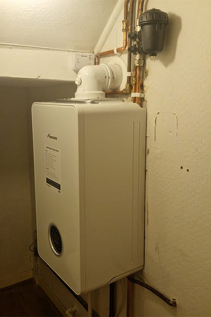 Worcester Bosch boiler installation